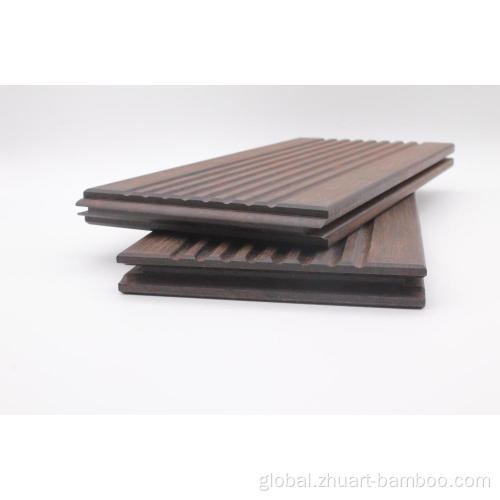 Outdoor Strand Woven Bamboo Board HIGH QUALITY BAMBOO OUTDOOR DARK DECKING-STANDARD GROOVE-20 Supplier